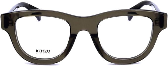 Kenzo KZ50184I 096 Eyeglasses Shiny Dark Green 50mm Unisex 2
