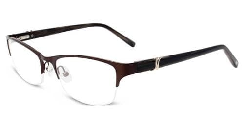 Jones New York J476 BROWN Eyeglasses Brown 53mm Women