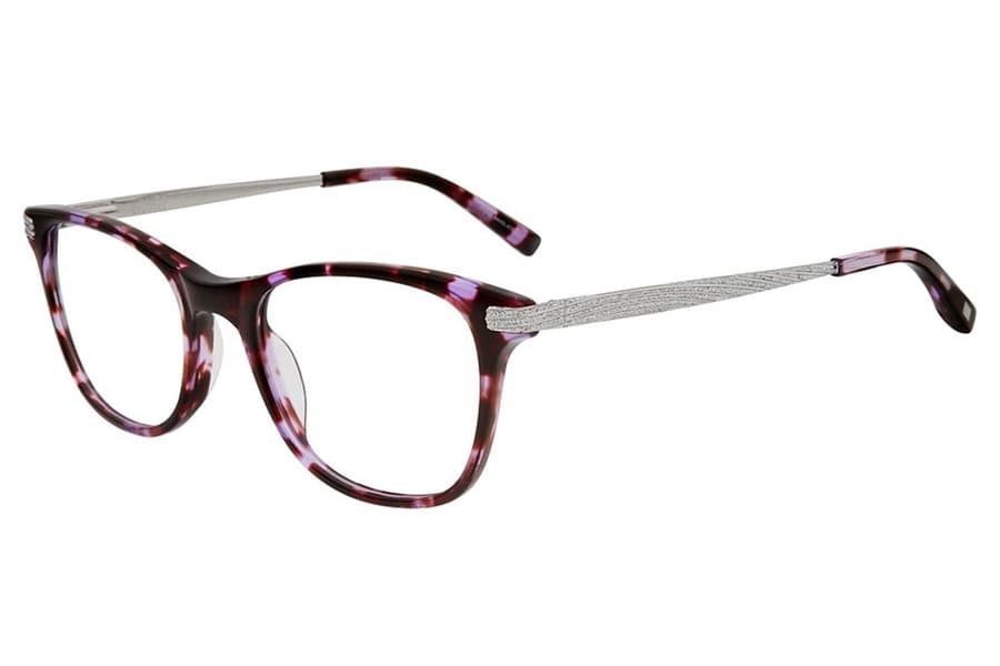 Jones New York J238 Eyeglasses Purple Tortoise 49mm Women