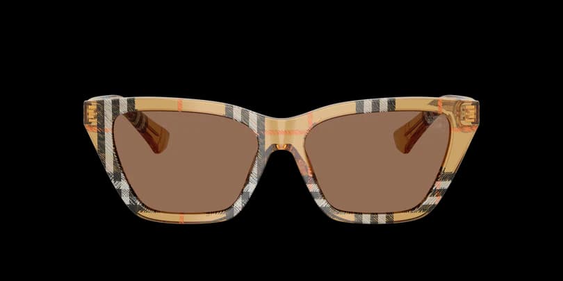 Burberry 0BE4468 416373 Sunglasses Brown 54mm Women 2