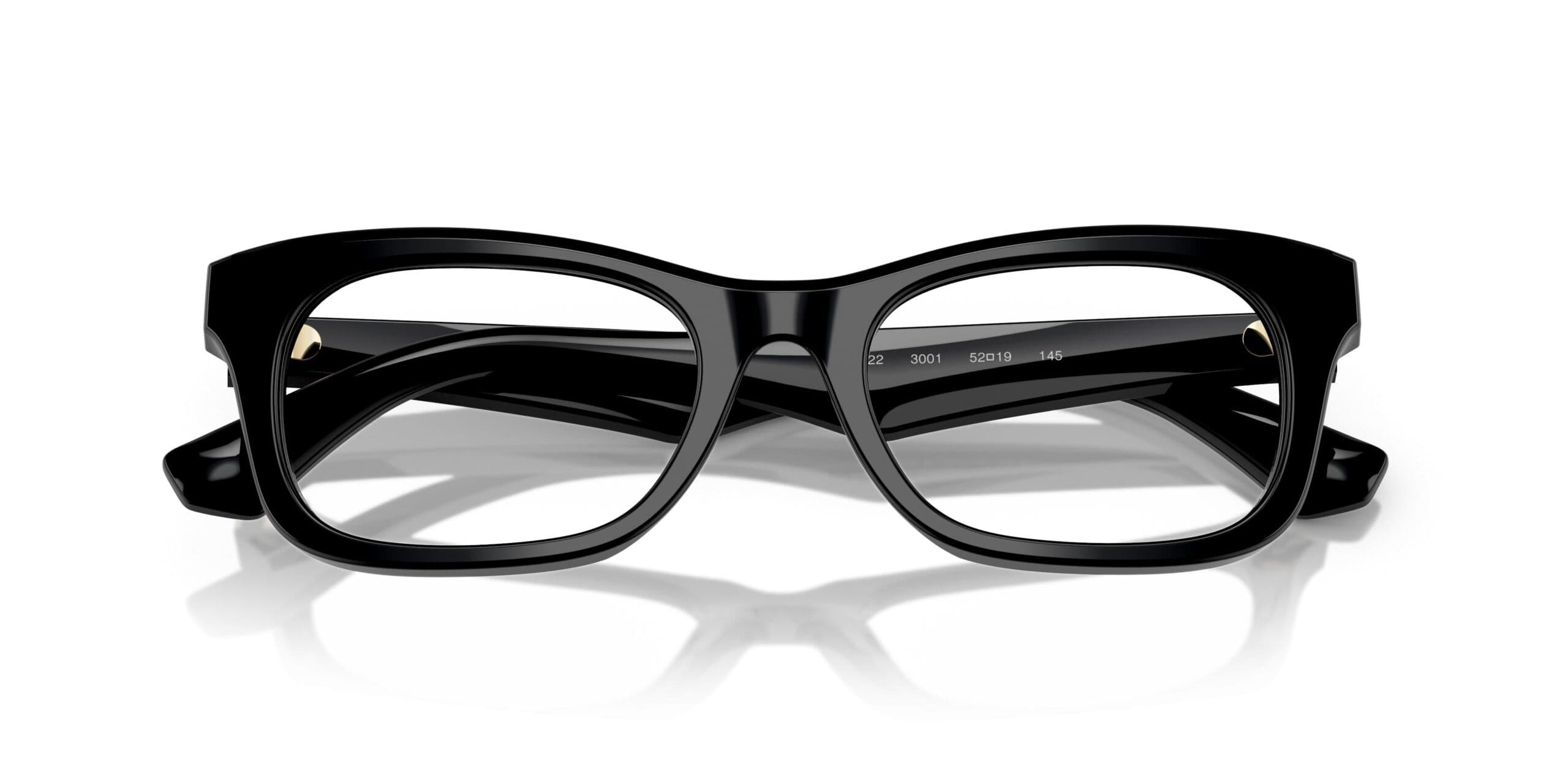 Burberry 0BE2422 3001 Eyeglasses Black 52mm Women 5