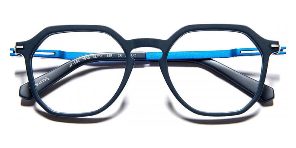 J.F. Rey JF1553 C2855 Eyeglasses Blue 52mm Men 2