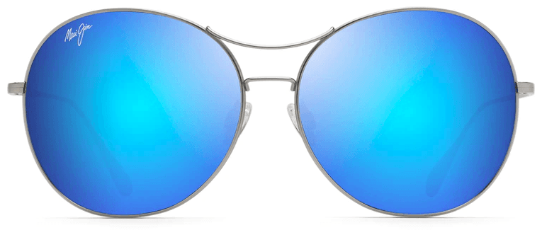 Maui Jim Opihi B547 11B Sunglasses Silver 61mm Women 2