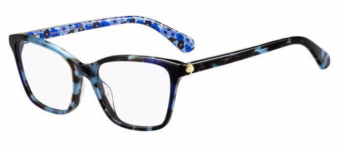 Kate Spade CAILYE 0XP8 00 Eyeglasses Blue Havana 53mm Women