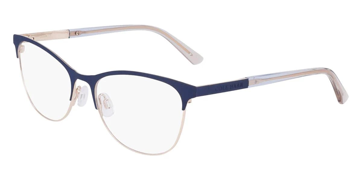 Cole Haan CH5051 414 Eyeglasses Navy 53mm Women