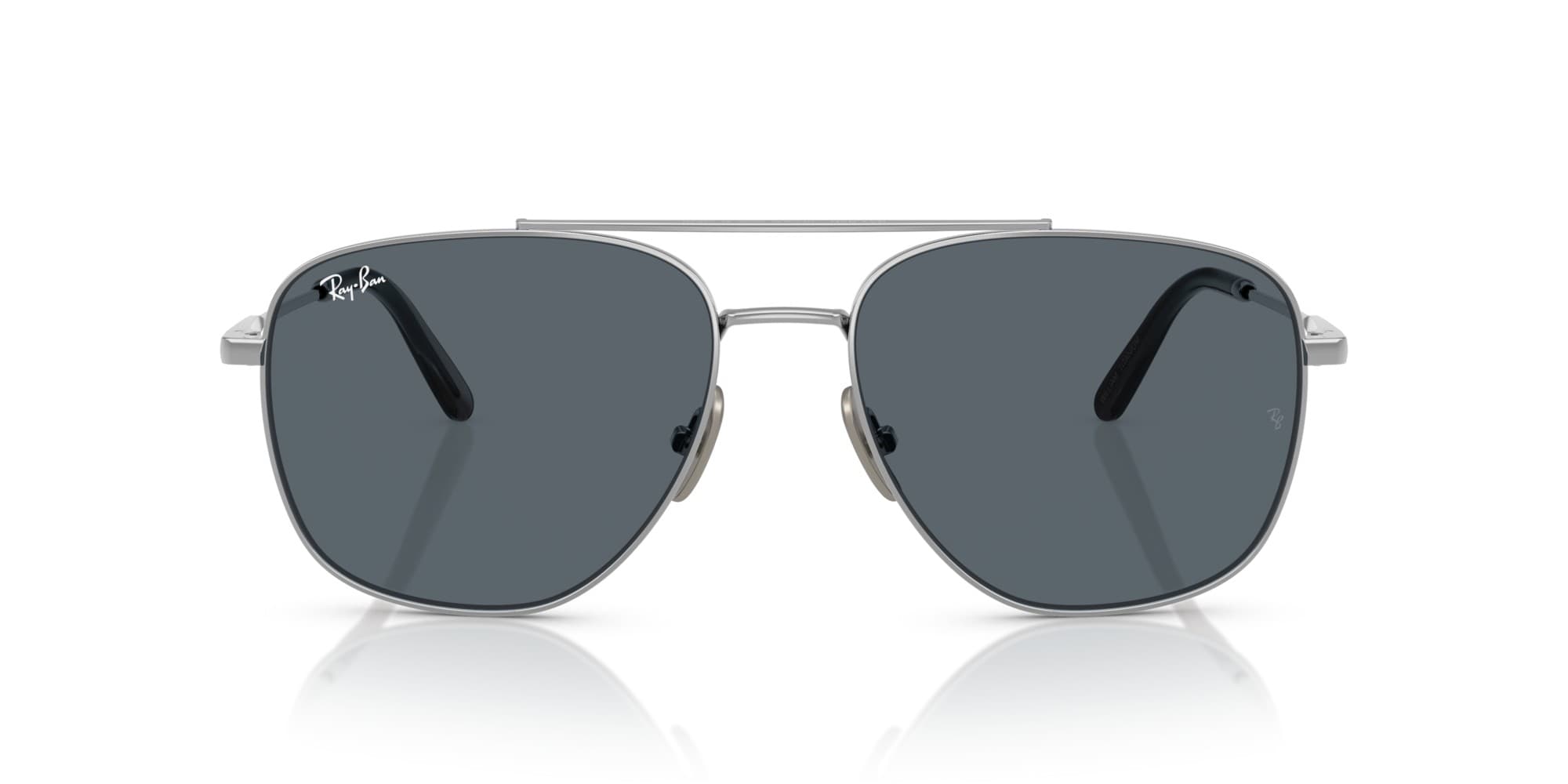 Ray-Ban RB8097 WILLIAM TITANIUM 9209R5 Sunglasses Silver 59mm Women 2