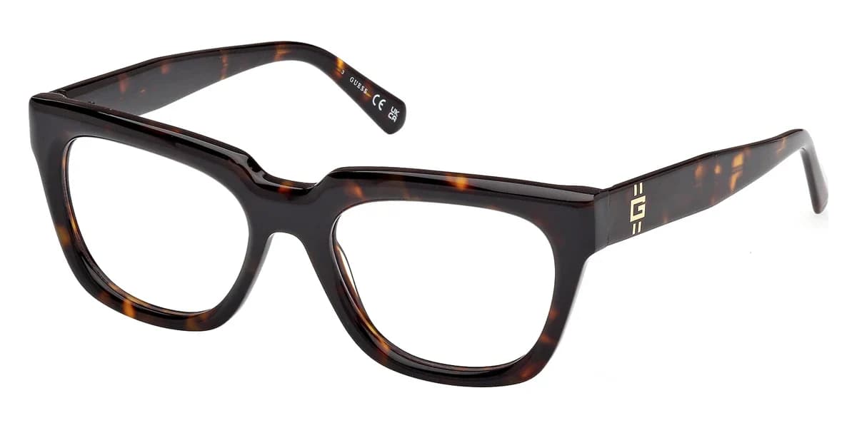Guess GU50238 052 Eyeglasses Dark Havana 53mm Men
