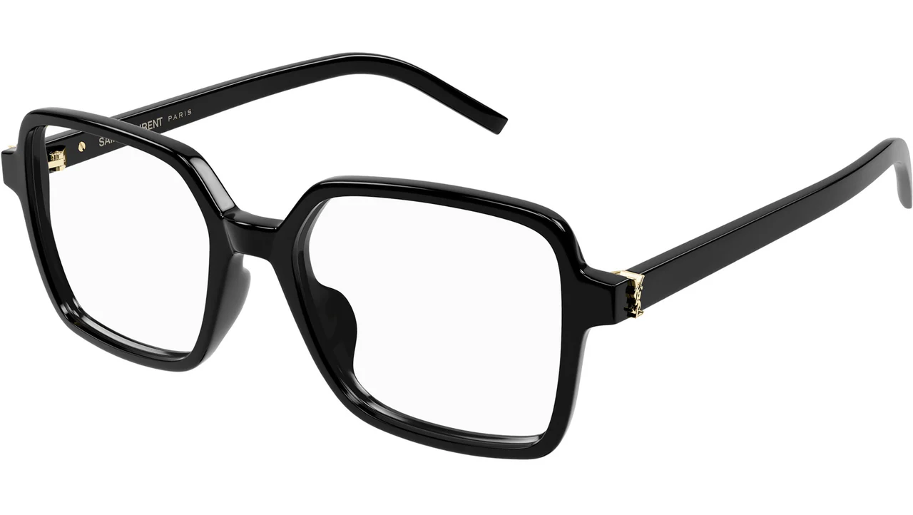 Saint Laurent SL M139 001 Eyeglasses Black Transparent 54mm Women
