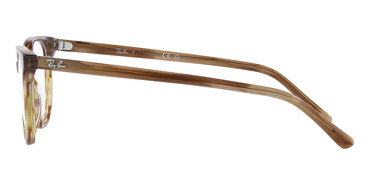 Ray-Ban RB5397 Elliot 8255 Eyeglasses Green Brown 50mm Men 3