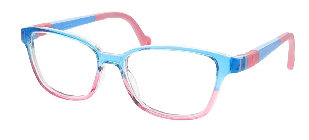 Demi+Dash Nova Eyeglasses Blue Pink Fade 51mm Kids