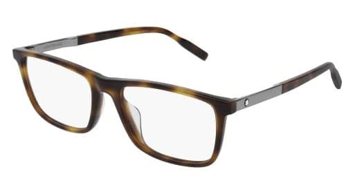 Montblanc MB0021O 007 Eyeglasses Tortoise 57mm Men