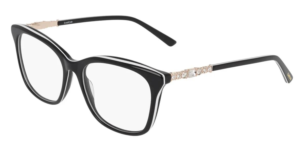 Bebe BB5246 001 Eyeglasses Jet 52mm Women