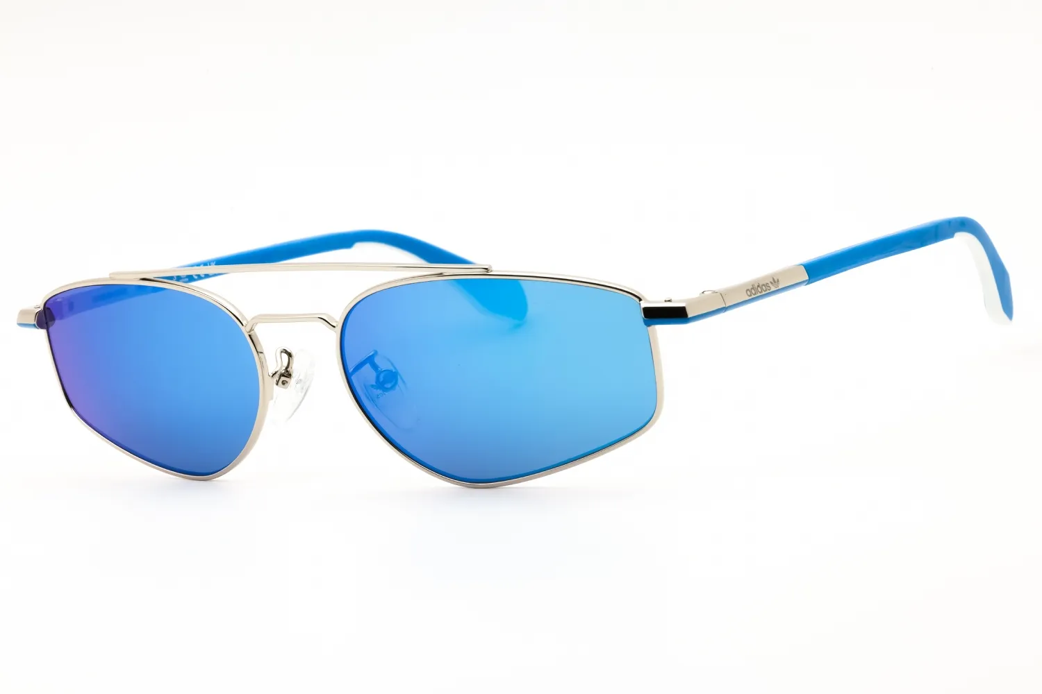 Adidas OR0099 16X Sunglasses Shiny Palladium 55mm Unisex
