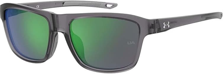 UNDER ARMOUR UA RUMBLE/F 063M Sunglasses Crystal Grey 58mm Men
