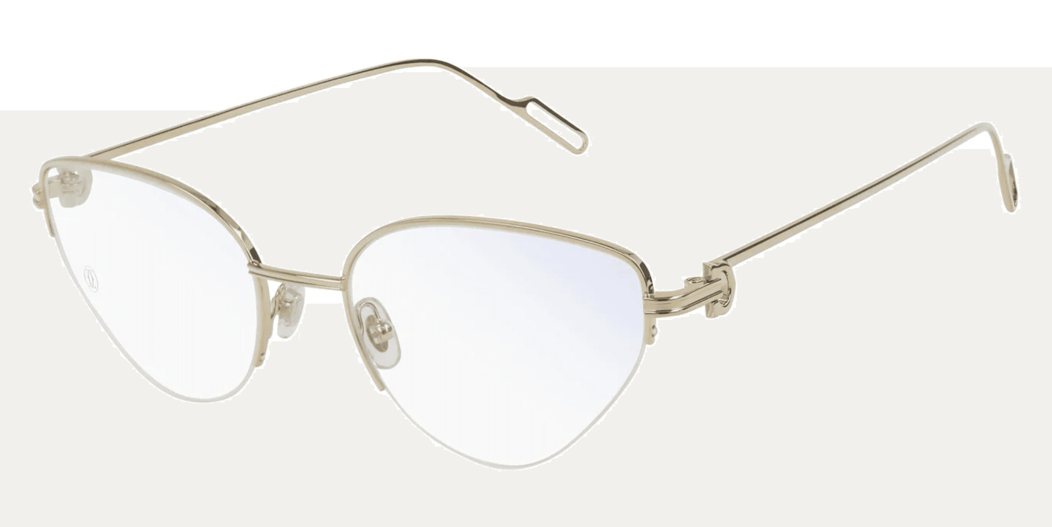 Cartier CT0157O 002 Eyeglasses Gold 54mm Women
