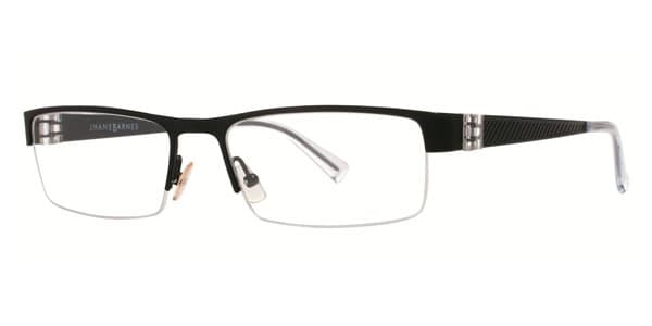 Jhane Barnes Algorithm Eyeglasses Black 53mm Men