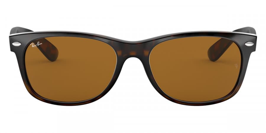 Ray-Ban RB2132 NEW WAYFARER 710/51 Sunglasses Brown 55mm Men 2