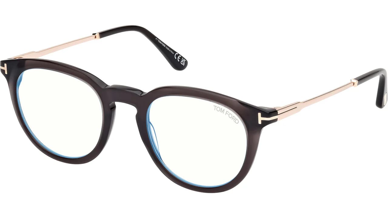 Tom Ford FT5905B 005 Eyeglasses Black 49mm Men