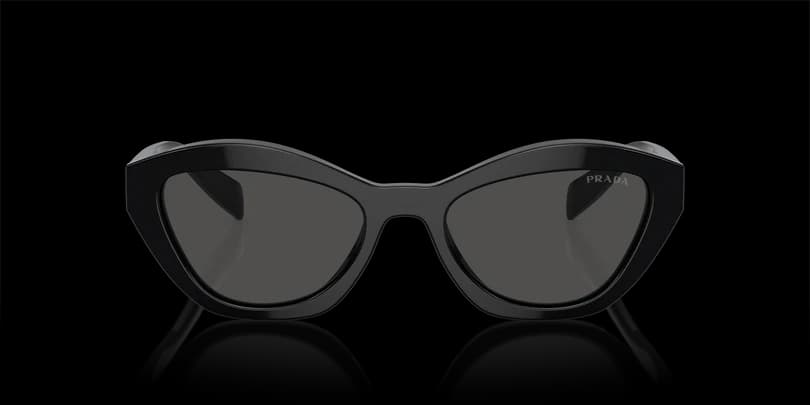 Prada SPRA02F 16K08Z Sunglasses Black 52mm Women 2