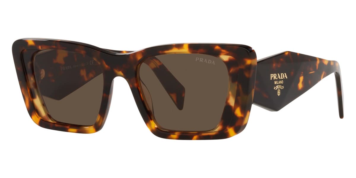 Prada SPR08Y 01V8C1 Sunglasses Tortoise Brown 51mm Women
