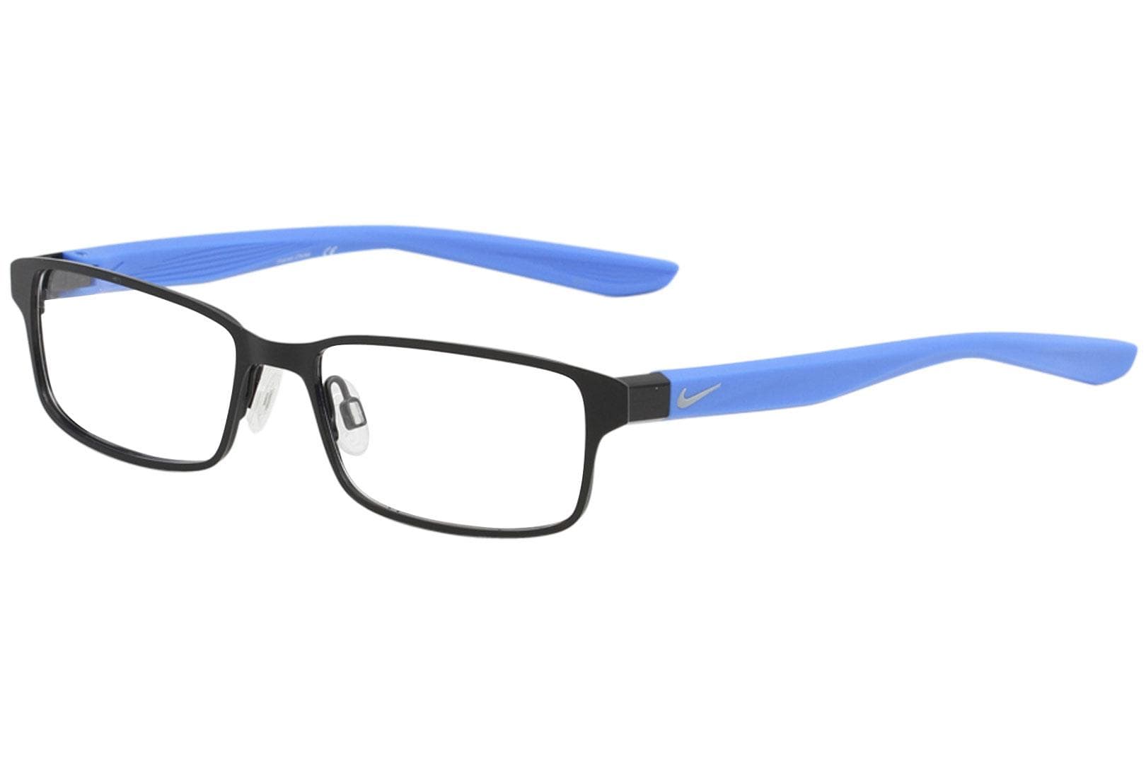 Nike 5576 002 Eyeglasses Black Blue 51mm Men