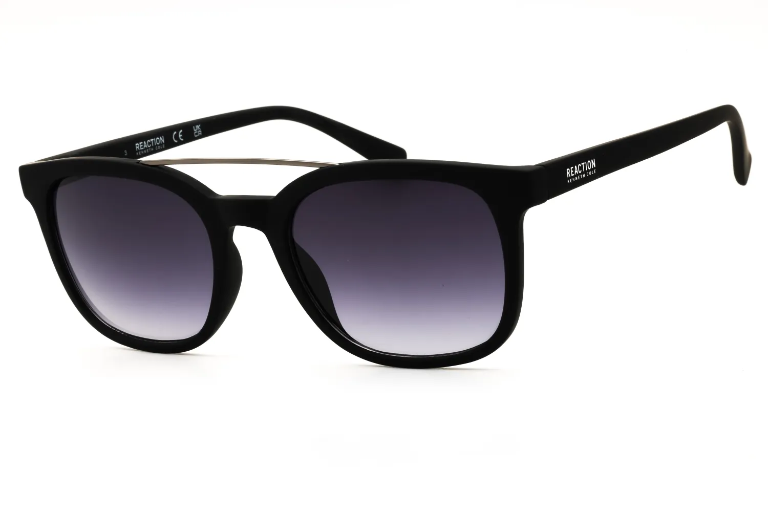 Kenneth Cole Reaction KC1390 02B Sunglasses Matte Black 54mm Unisex