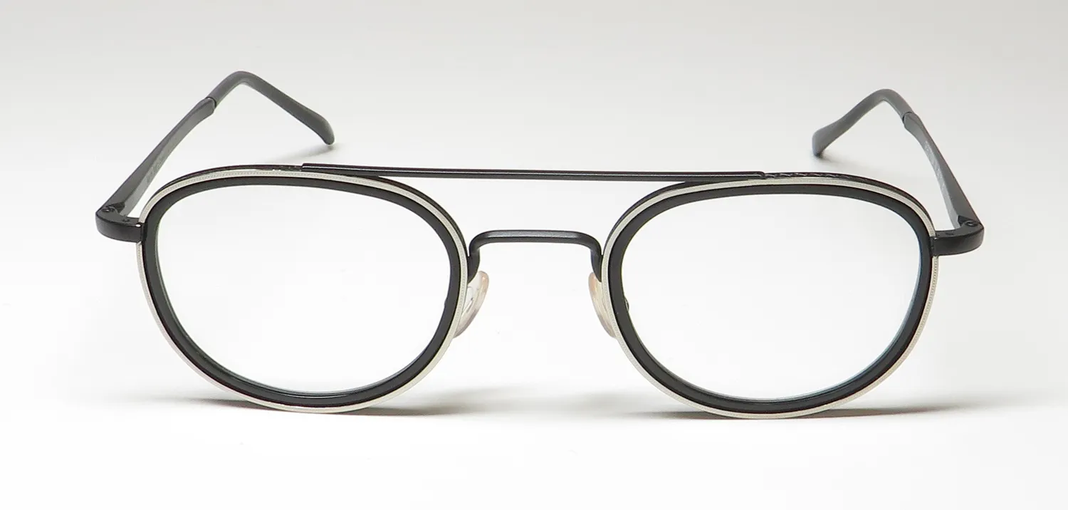Harry Lary Electrony 701 Eyeglasses Matte Black 48mm 3