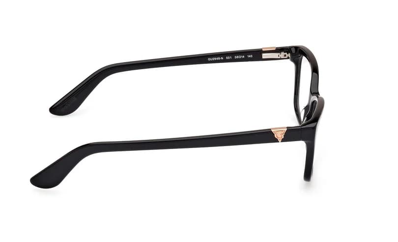 Guess GU2948 001 Eyeglasses Shiny Black 50mm Women 5