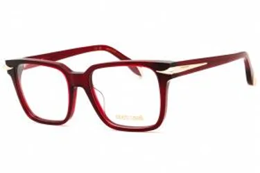 Roberto Cavalli VRC019M 954Y Eyeglasses Transparent Dark Bordeaux 52mm