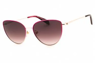 Kate Spade HAILEY/G/S 00AW HA Sunglasses Rose Gold Red 55mm