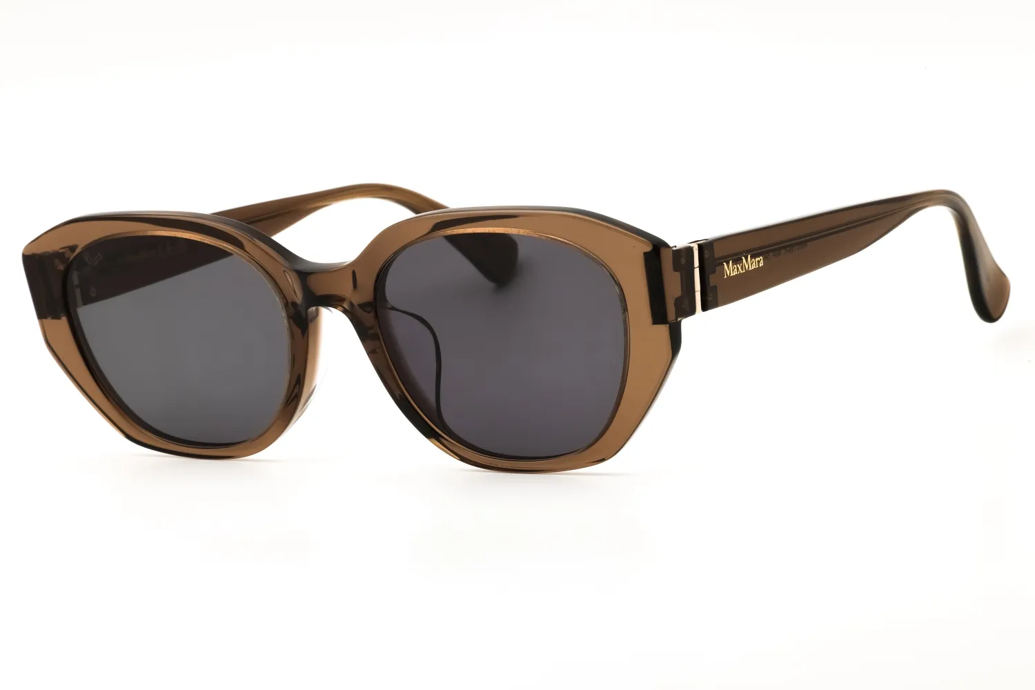 Max Mara MM0156-K 69A Sunglasses Shiny Dark Brown 54mm Women