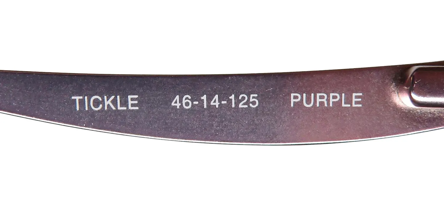 Lucky Brand Tickle purple Eyeglasses Purple 46mm 8