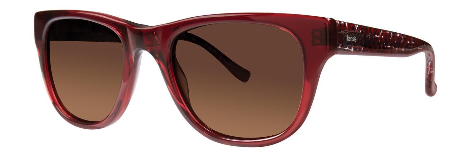Kensie For Real Sunglasses Cherry 52mm Women