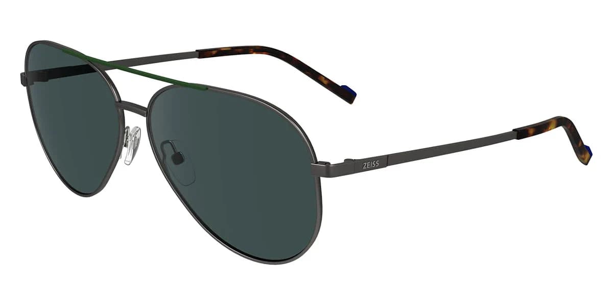 Zeiss ZS24150SP 324 Sunglasses Satin Green 60mm Men