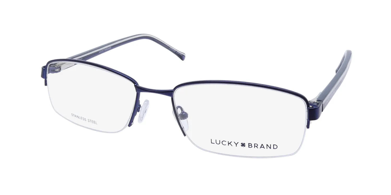 Lucky Brand D315 navy Eyeglasses Navy 56mm Unisex