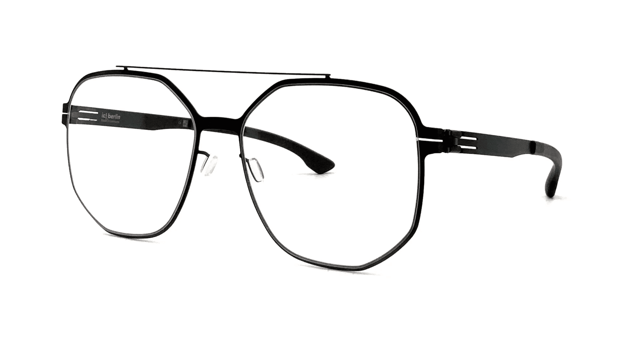 ic! berlin Bradly H. Eyeglasses Black 56mm Unisex