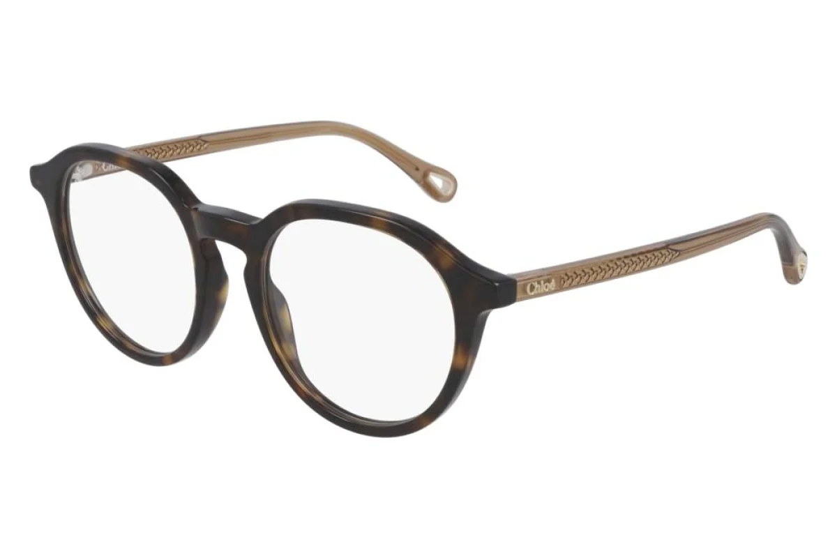 Chloé CH0012O 008 Eyeglasses Tortoise Brown 50mm Women