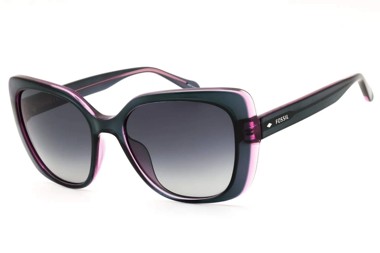 Fossil FOS 3143/S 0PJP 9O Sunglasses Blue 55mm Women
