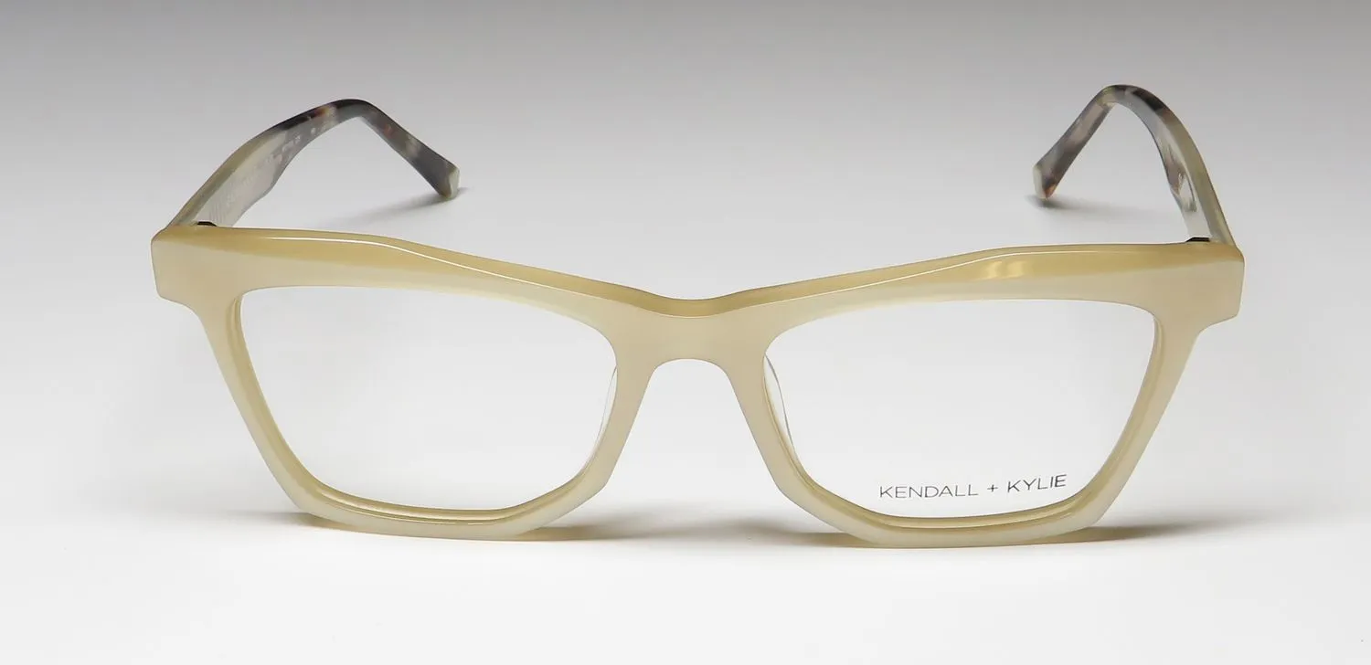 Kendall + Kylie Kko193g Blair 275 Eyeglasses Ivory 52mm 3