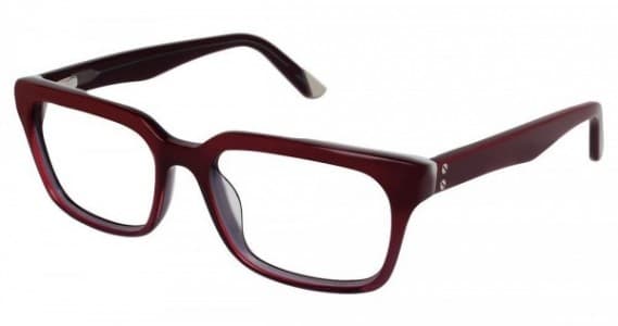 L.A.M.B. LA015 BUR B:36 Eyeglasses Red 52mm Women