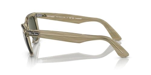 Ray-Ban RB2140 1387/31 WAYFARER CHANGE RB2140 Sunglasses Green 150mm Unisex 3