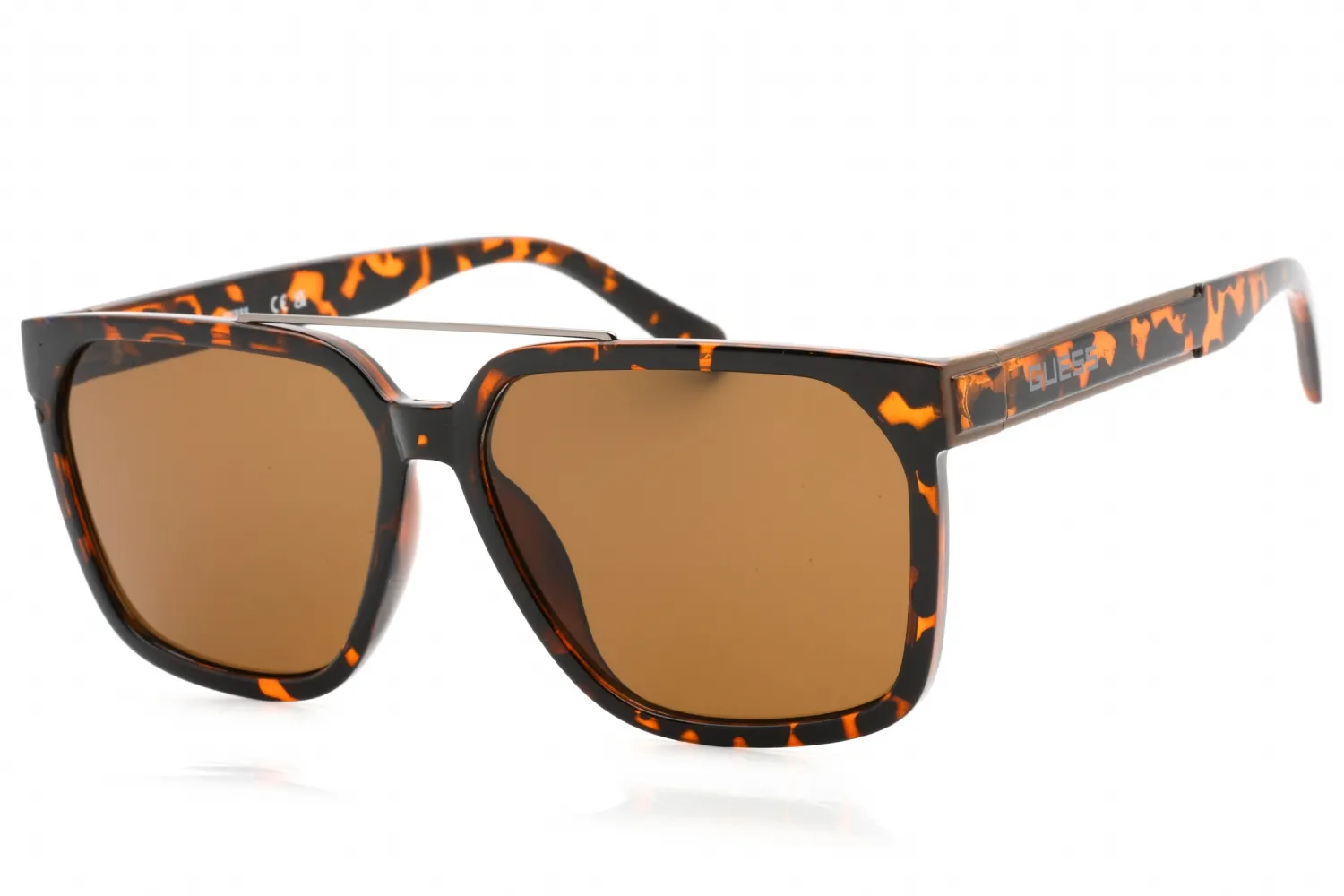 Guess Factory GF0253 52E Sunglasses Dark Havana 60mm Men