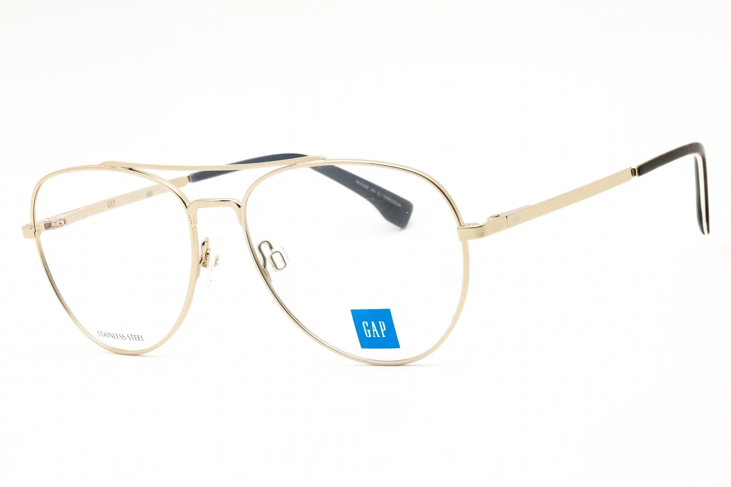 GAP VGP020 0GOL Eyeglasses Gold 55mm Men