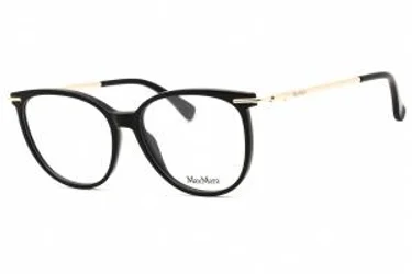 Max Mara MM5050 001 Eyeglasses Shiny Black 54mm