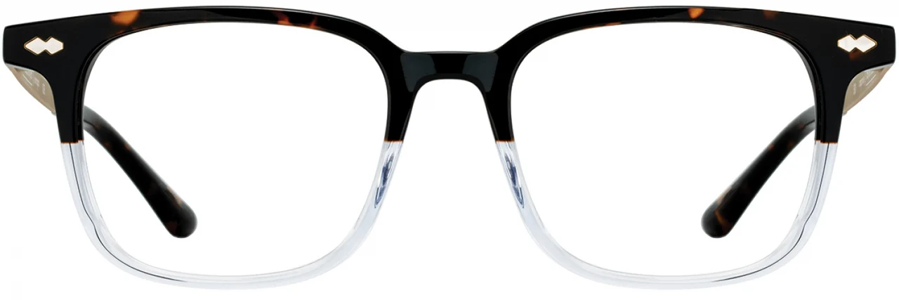 Michael Ryen MR-412 C2 Eyeglasses Tortoise Crystal 49mm Men 2