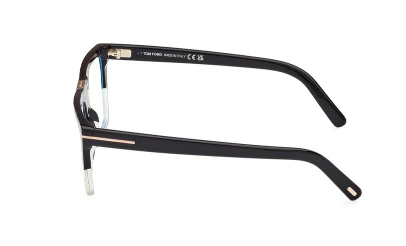 Tom Ford FT5912B 005 Eyeglasses Black 57mm Women 3