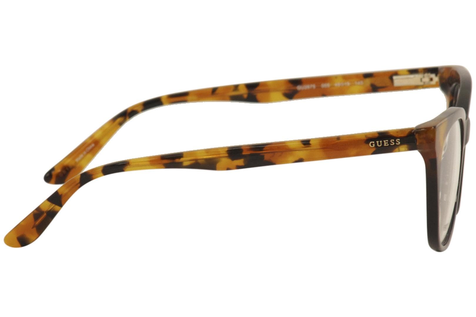 Guess GU2675 005 Eyeglasses Black 49mm Unisex 3