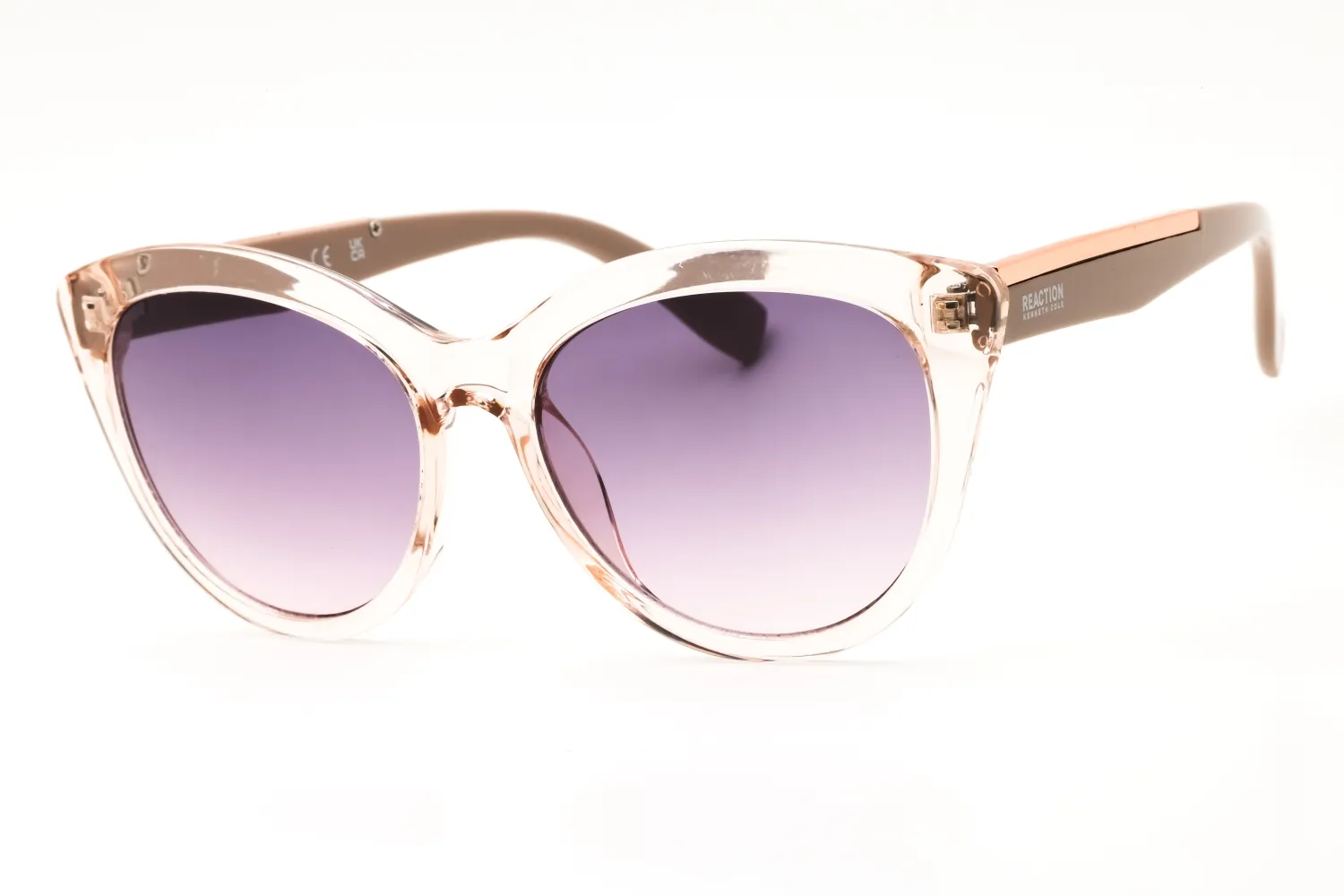 Kenneth Cole Reaction KC1373 72T Sunglasses Shiny Pink 53mm Women