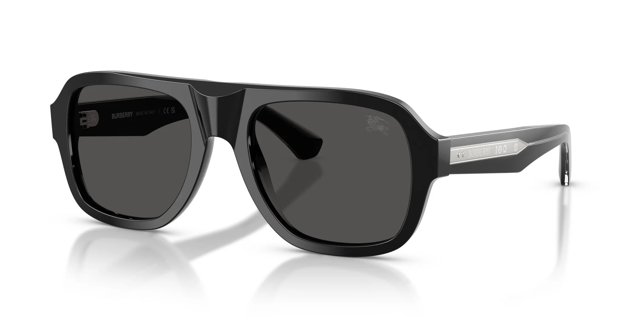 Burberry 0BE4478 420687 Sunglasses Black 55mm Men