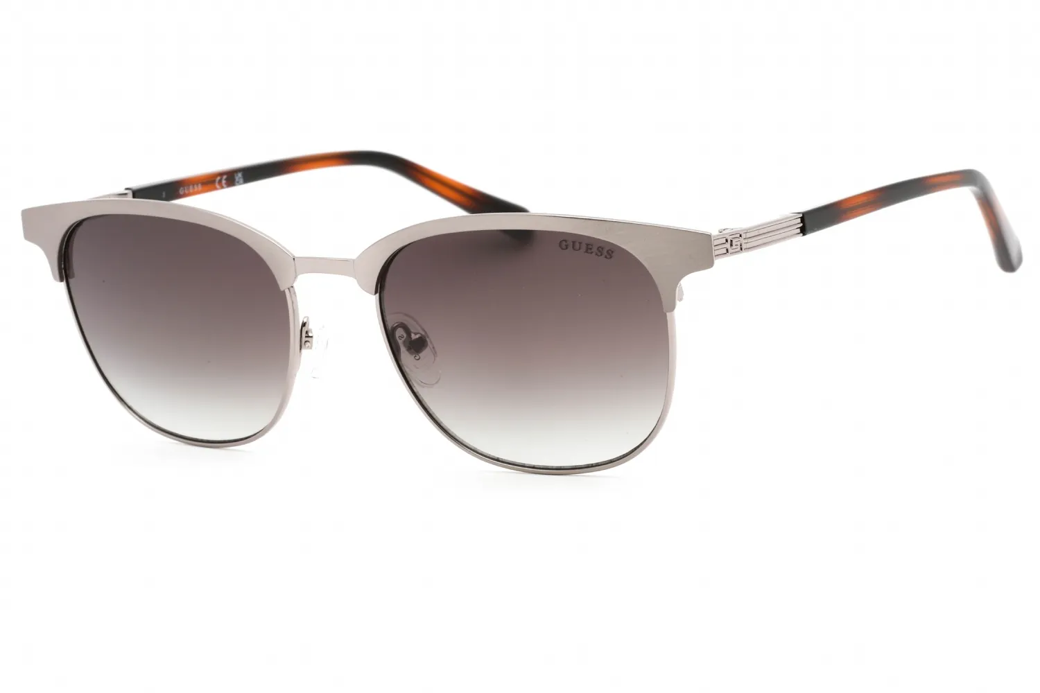 Guess GU00052 08P Sunglasses Shiny Gunmetal 54mm Men